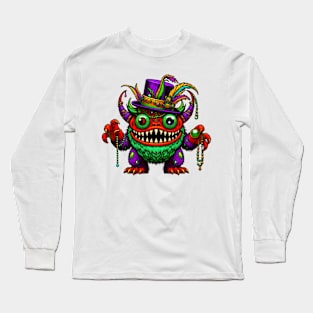 Mardi Gras Monster Long Sleeve T-Shirt